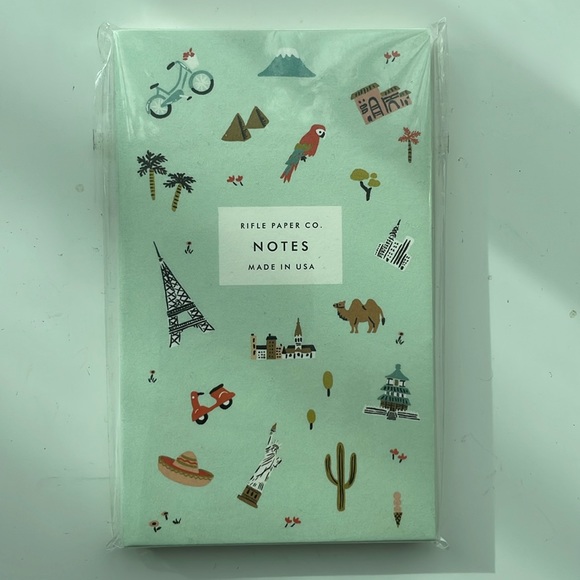π3 for $25π NWT Rifle Paper Pocket Notepad - Picture 1 of 3